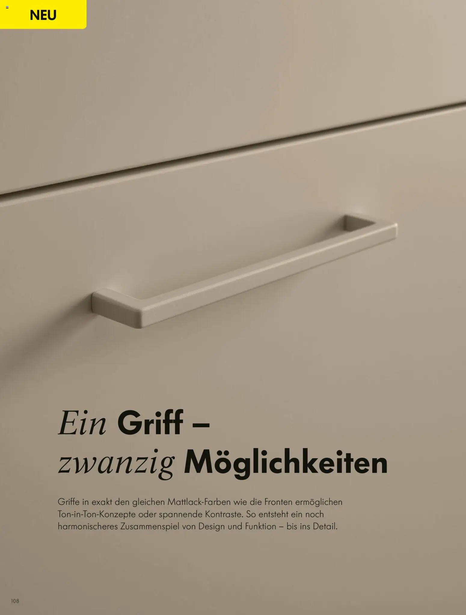 Ostermann Nolte Küchenprospekt 2026 – gültig ab 01.01.2026 | Seite: 108