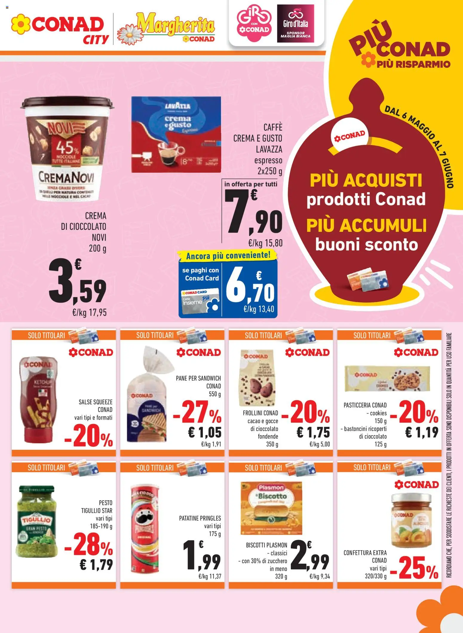 Volantino Conad del 06.05.2026 | Pagina: 11 | Prodotti: Crema, Pane, Cioccolato, Cacao
