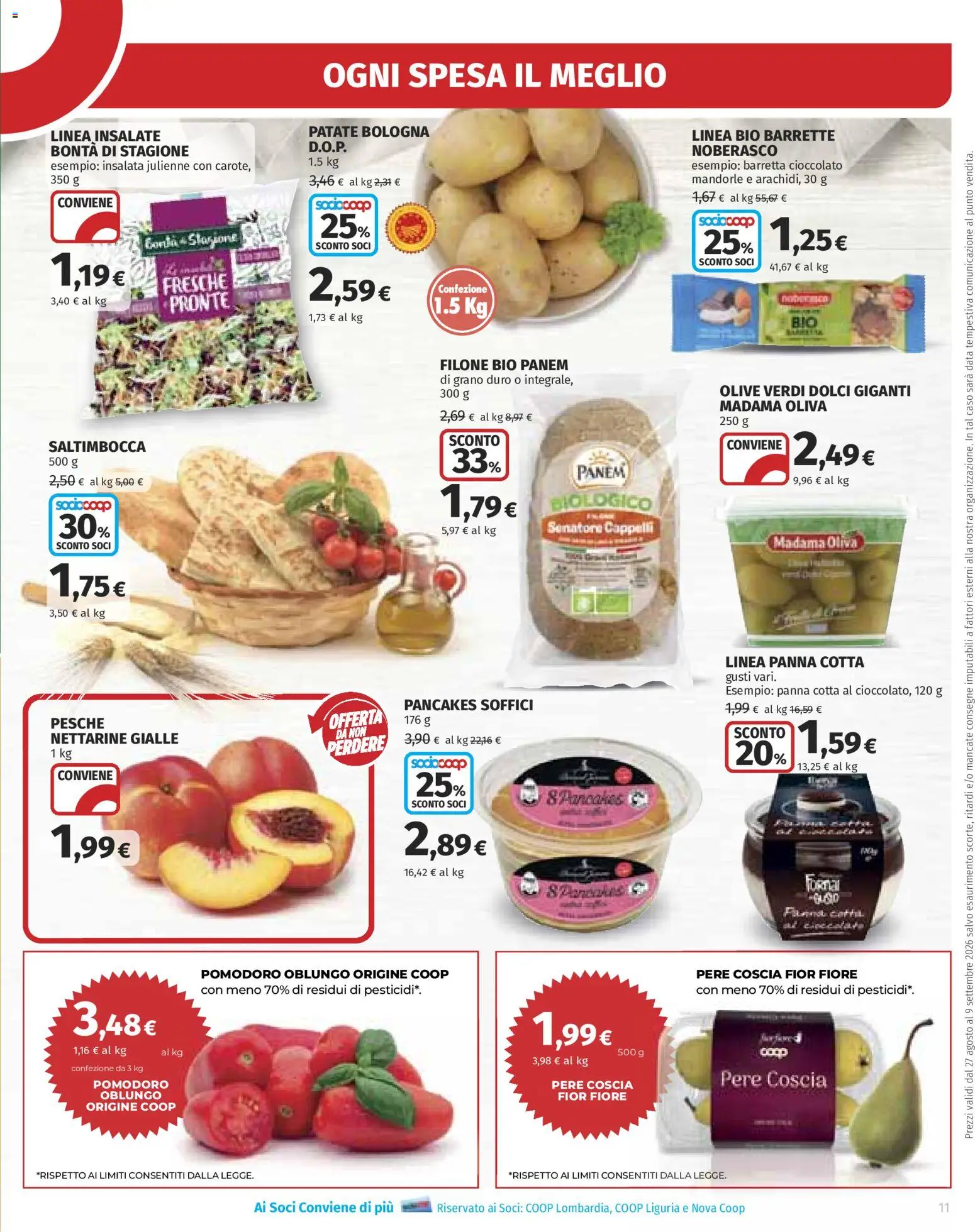 Volantino COOP del 27/08/2026 | Pagina: 11