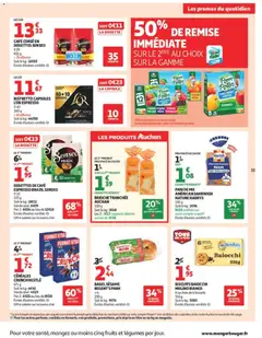 Auchan - Prévisualisation de CAFÉ CORSÉ EN DOSETTES SENSEO, Café corsé en dosettes Senseo, 85 dosettes, 832 g, +35 offertes valide à partir de 30/06/2026 | Page: 33