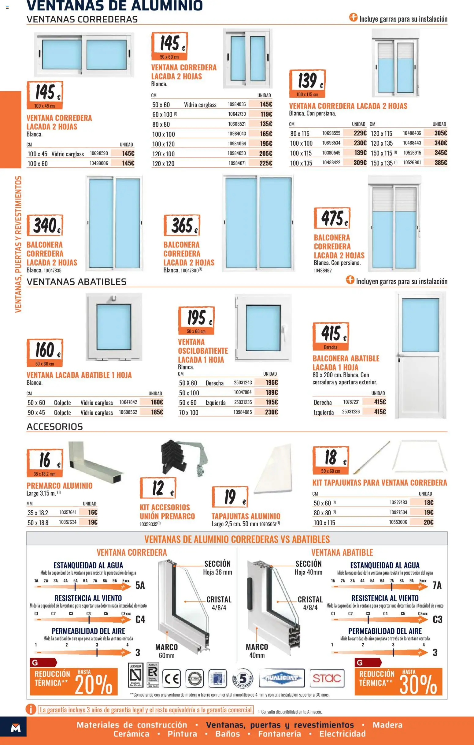 Obramat - Reformas Otono Imprenta Almacenes 21 Burgos 2026 │ válido desde el 09/10/2026 | Página: 16 | Productos: Marco, Agua, Puertas