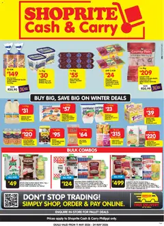 Shoprite specials catalogue – valid from 11.05.2026