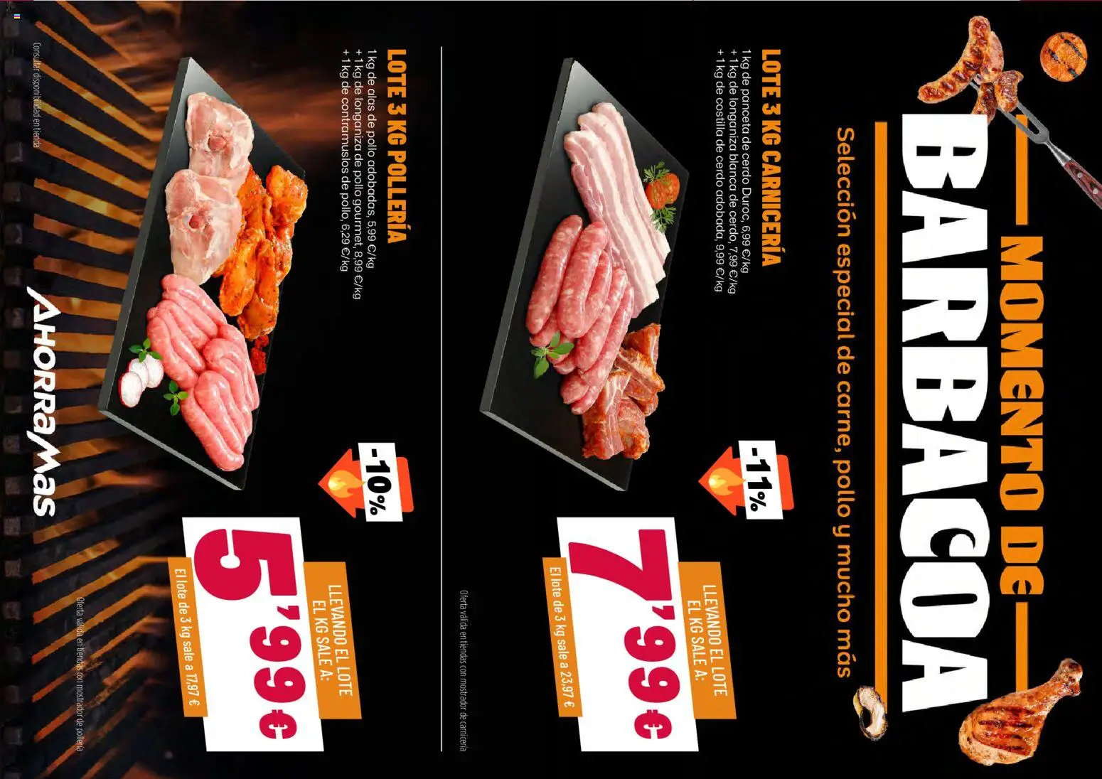 AhorraMas folleto │ válido desde el 09/07/2026 | Página: 7 | Productos: Ηλεκτρικός φούρνος, Cerdo, Longaniza, Barbacoa