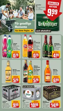 Rewe Prospekt ab 03.08.2026 gültig | Seite: 18 | Produkte: Wilthener, Wilthener gebirgskrauter, Likör, Pils