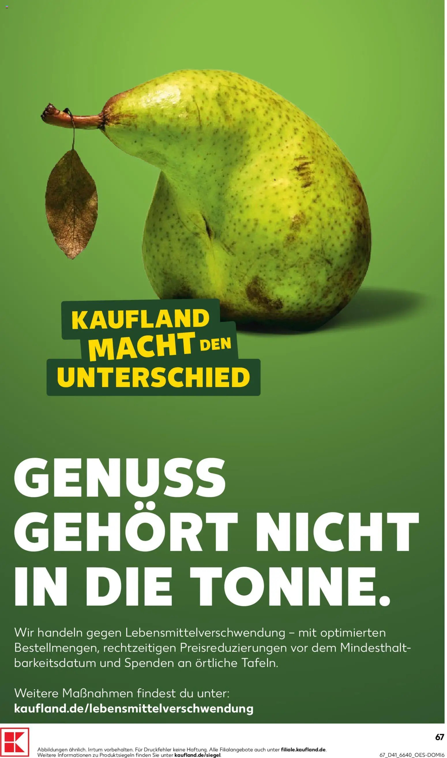Kaufland Prospekt – gültig ab 08.10.2026 | Seite: 67