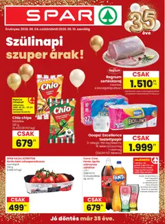 Spar akciós újság - amely érvényes a következő dátumtól: 04.06.2026