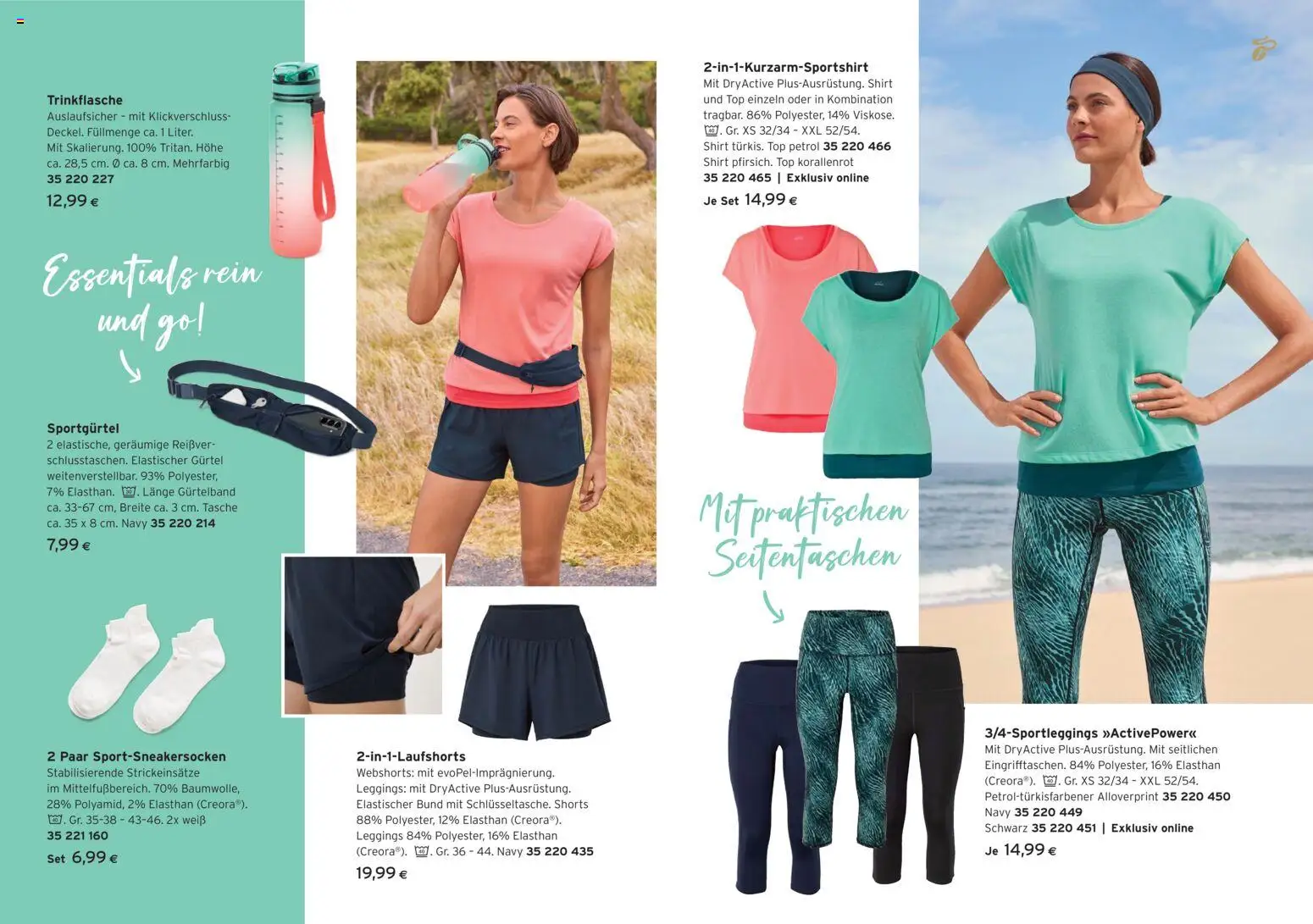 Tchibo Eduscho Tchibo Magazin gültig ab 24.06.2026 | Seite: 8 | Produkte: Leggings, Gürtel, Tasche