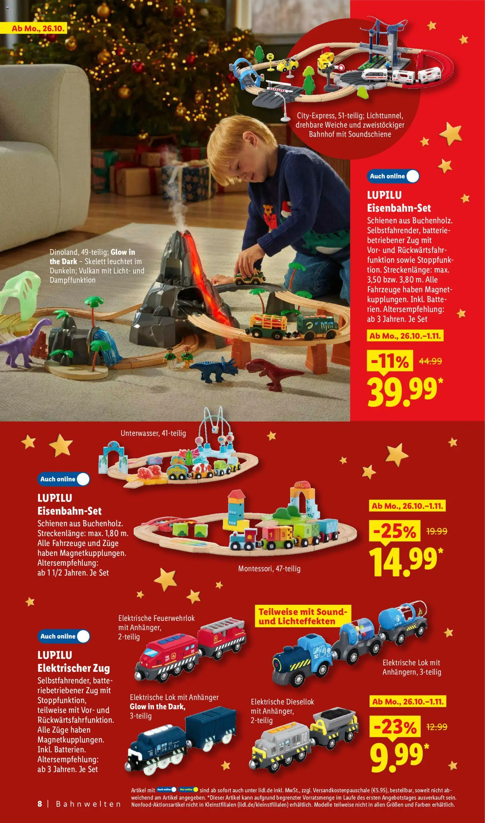 Lidl Německo leták - Spielwarenmagazin 2026 od 19.10.2026 | Strana: 8