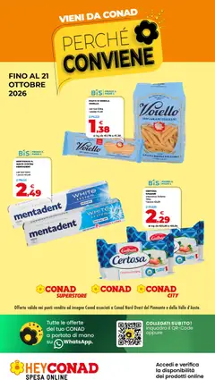 Anteprima del volantino Conad volantino Superstore Piemonte valido a partire dal 08/10/2026