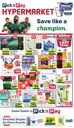 Pick n Pay specials catalogue – valid from 25/08/2026