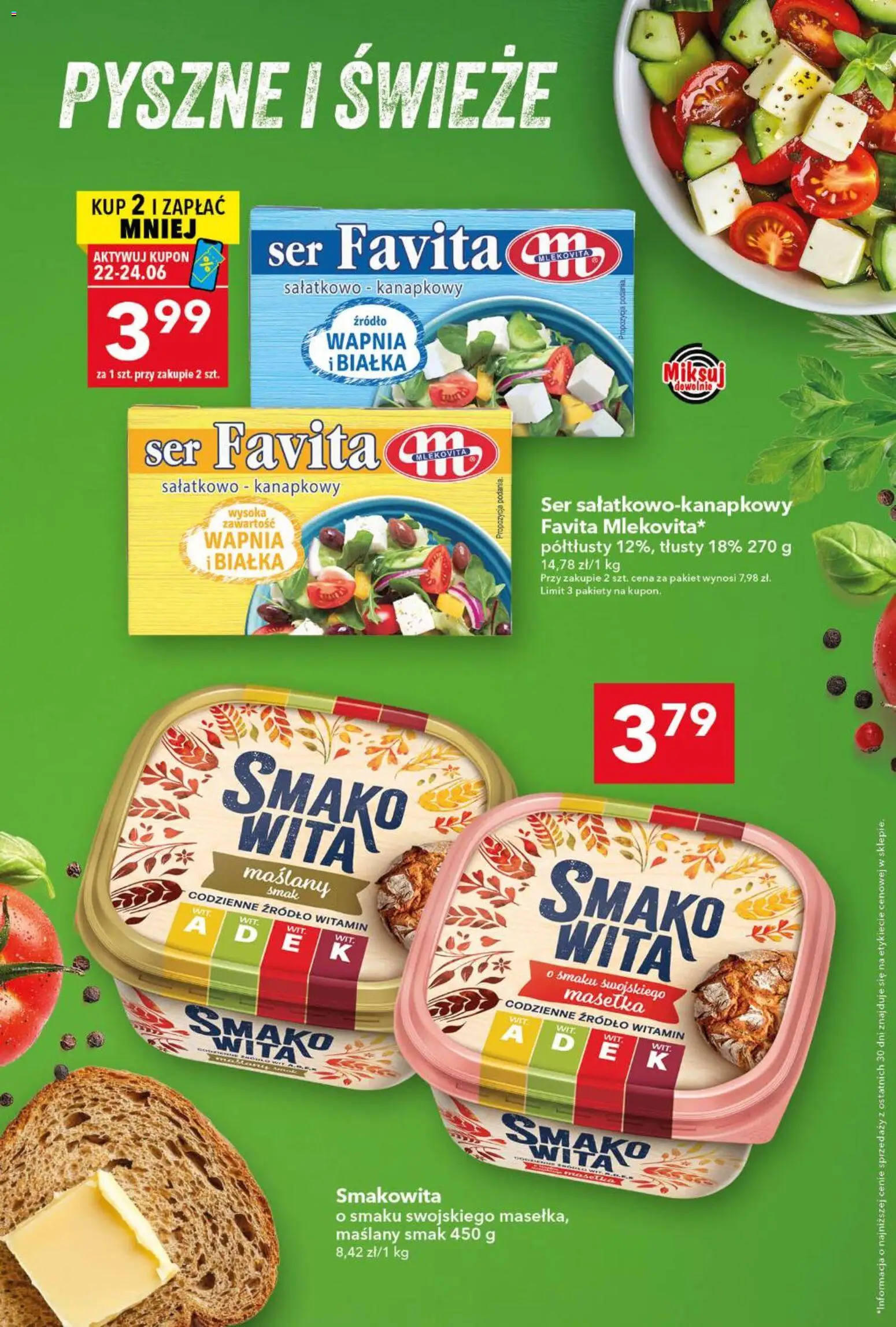 Lewiatan gazetka od 18.06.2026 | Strona: 5 | Produkty: Ser favita, Ser