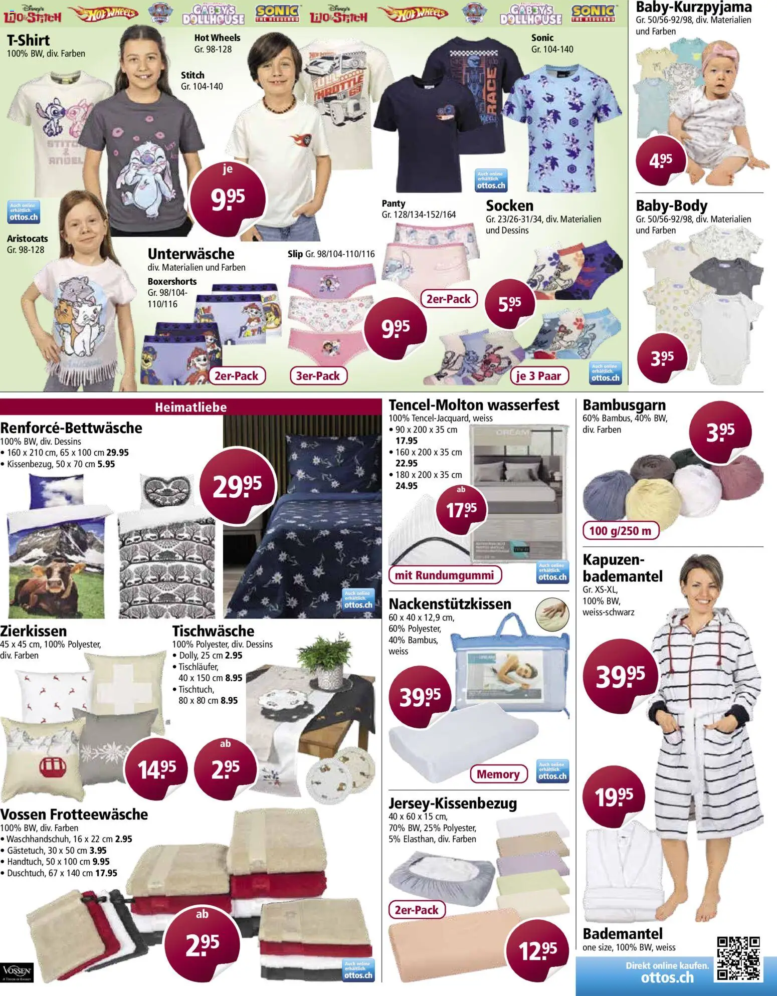 Otto's aktionen – gültig ab 17.06.2026 | Seite: 9 | Produkte: Unterwäsche, Socken, Bademantel, Slip
