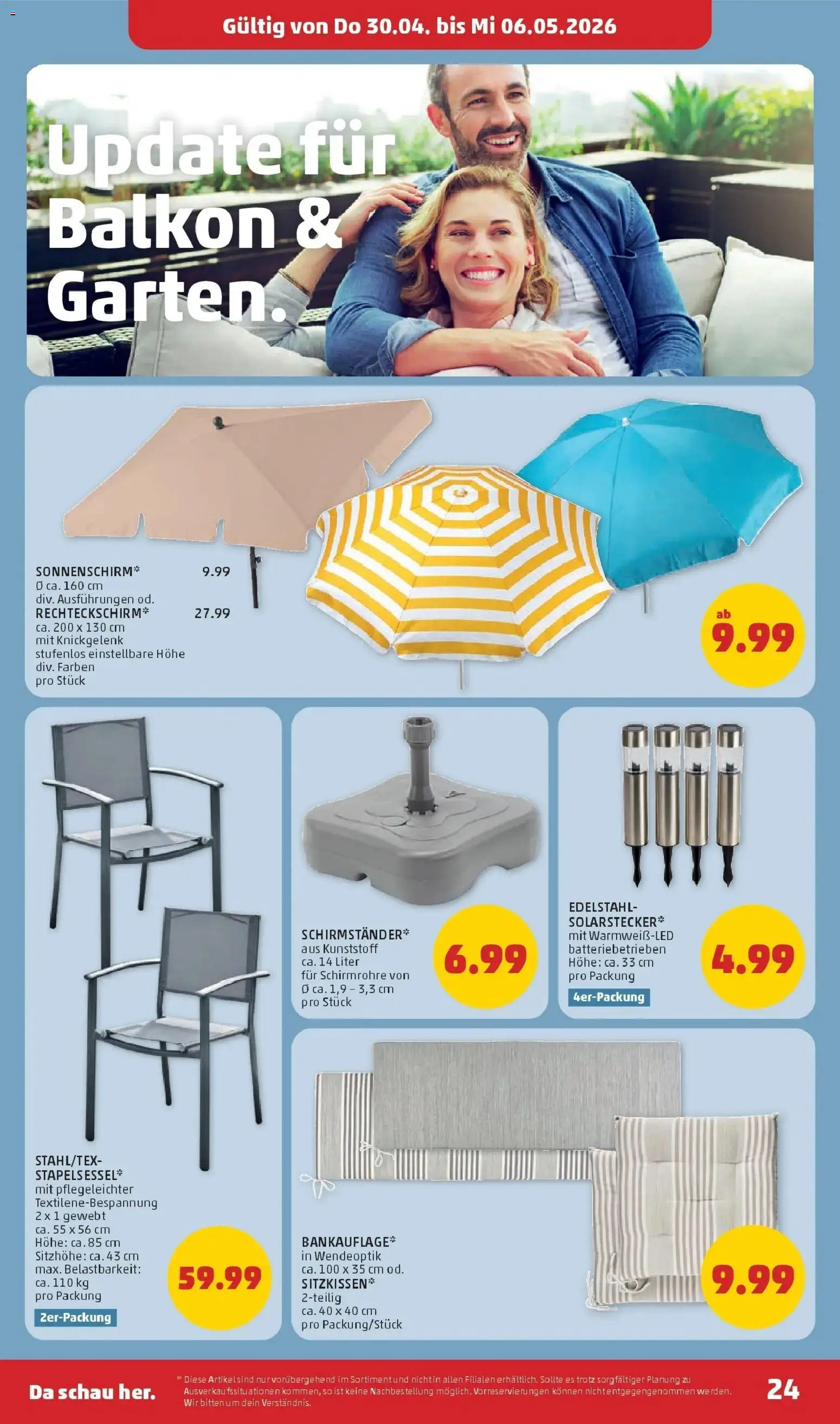 Penny Markt Die ganze Woche sparen gültig ab 30.04.2026 | Seite: 24