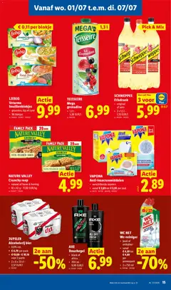 WC NET Wc-reiniger, javel of, ontkalker, vanaf € 4,59 tot, € 4,69, per, promopack, 2 x 750 ml - Voorbeeld van een folder van Lidl, geldig van 29/06/2026 | Pagina: 15