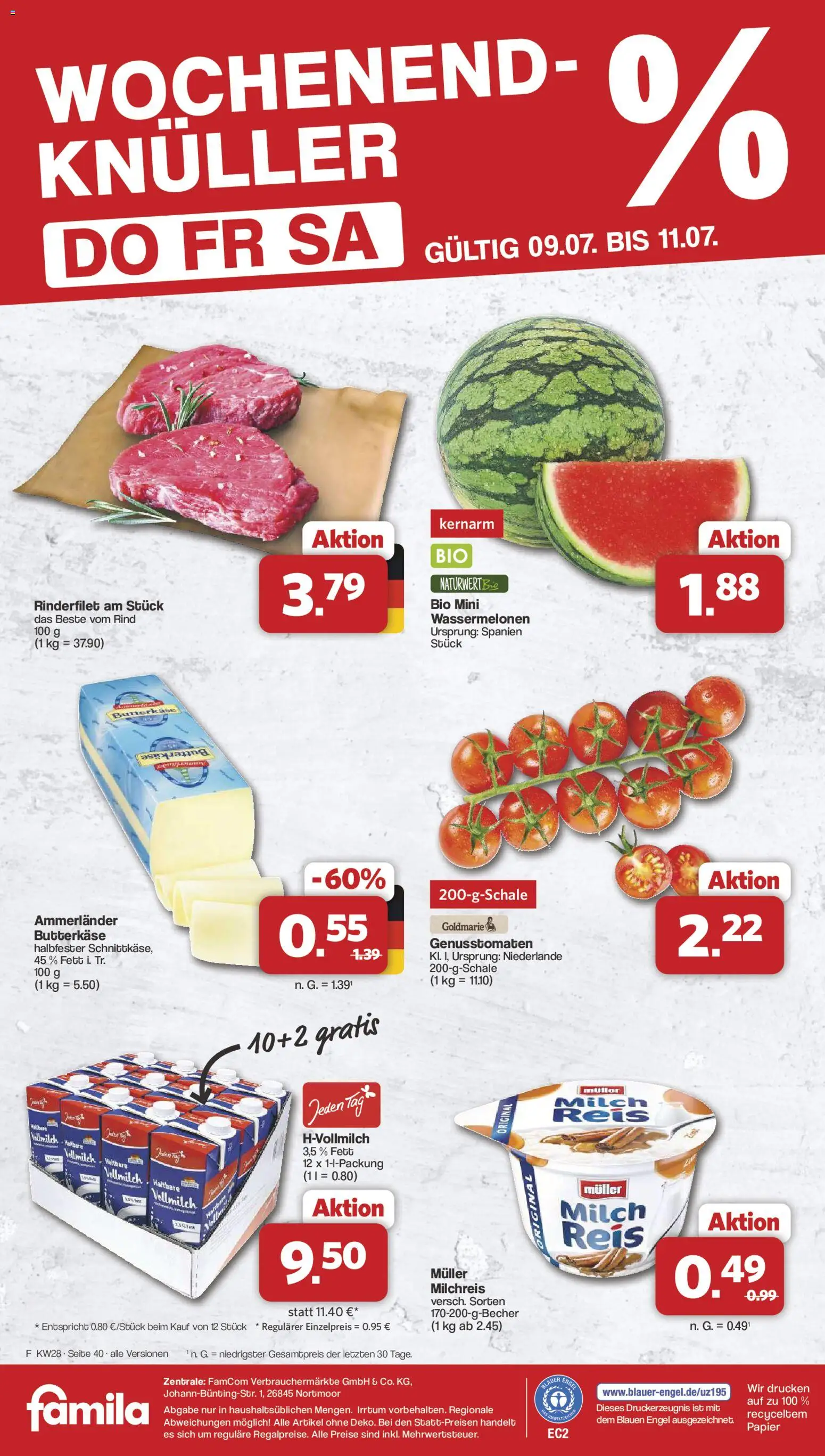 Famila Nordwest Prospekt – gültig ab 06.07.2026 | Seite: 40