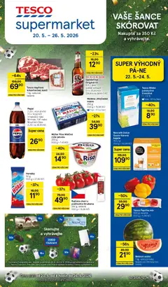 Náhled letáku Tesco leták - Supermarket od 20.05.2026