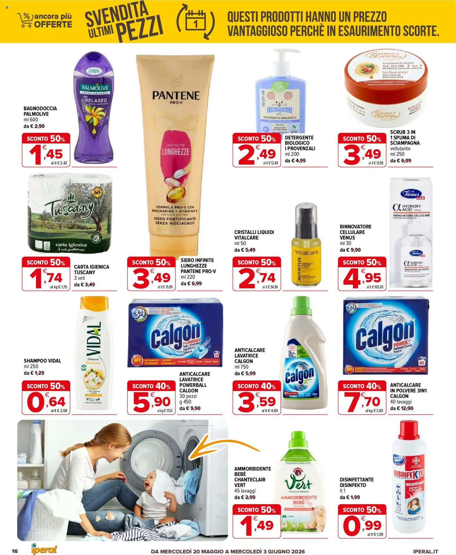 Volantino Iperal del 20.05.2026 | Pagina: 16 | Prodotti: Peeling, Scrub, Zucchero, Olio