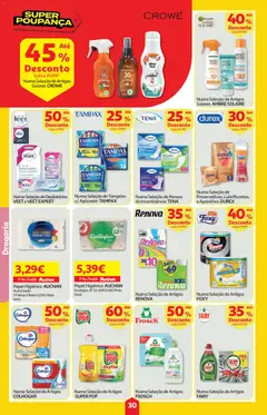 Pré-visualização Auchan folheto válido de 02/07/2026 | Página: 30 | Produtos: Papel higiénico