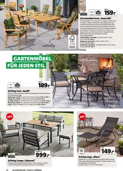 Hagebau Gartenjahr ab 13.03.2026 gültig | Seite: 12 | Produkte: Sessel, Tisch, Gartenmöbel
