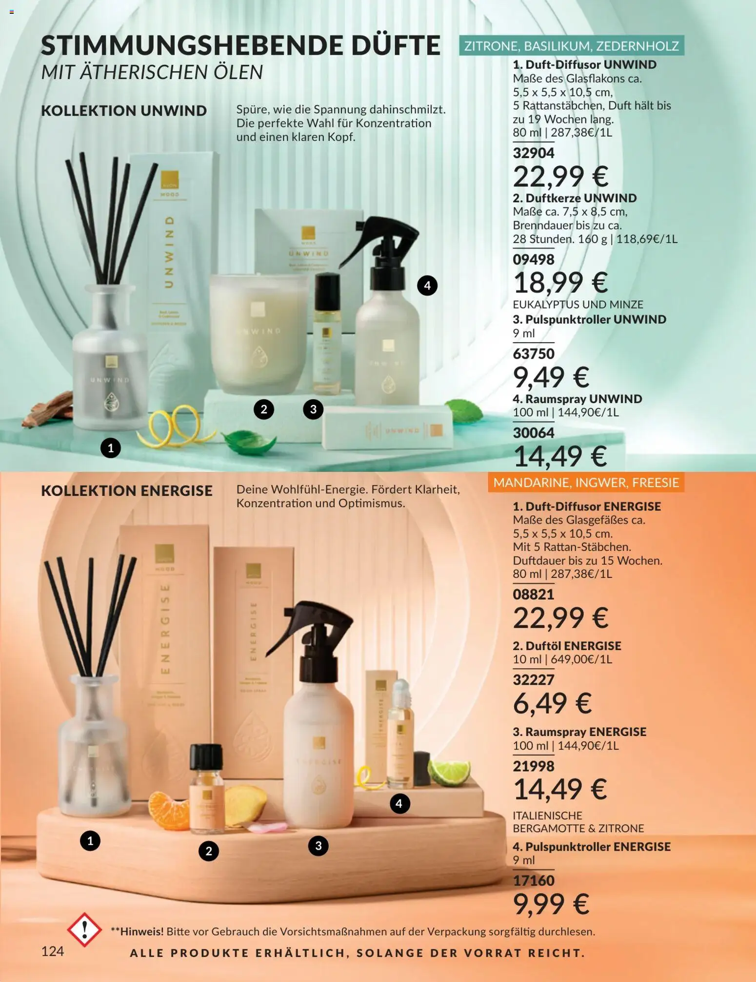 AVON Katalog Juli 2026 – gültig ab 01.07.2026 | Seite: 124 | Produkte: Duft, Zitrone