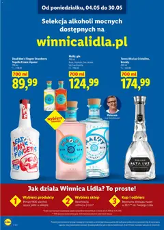 Pogląd oferty "Dead Man's Fingers Strawberry Tequila Cream Liqueur, 700 ml, Strawberry Tequila Cream Liqueur" - ważna od 04.05.2026 | Strona: 26