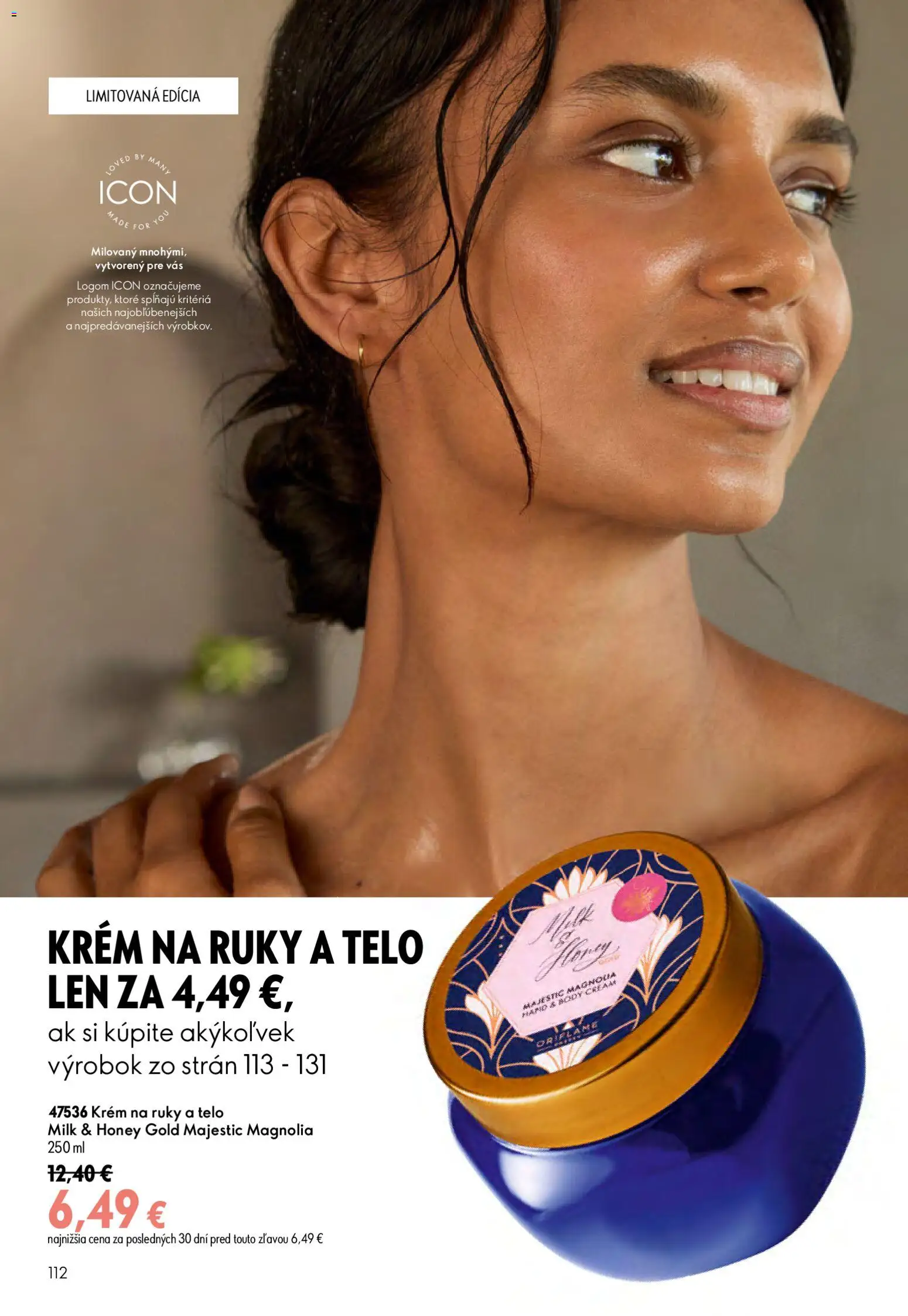 Nové Oriflame akcie – leták je platný od 17.06.2026 | Strana: 112 | Produkty: Krém na ruky, Krém