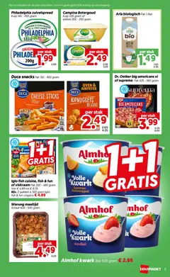 Dekamarkt folder - Voorbeeld van een folder van Dekamarkt, geldig van 15-09-2026 | Pagina: 11 | Producten: Kaas, Kan, Schaal, Kefir