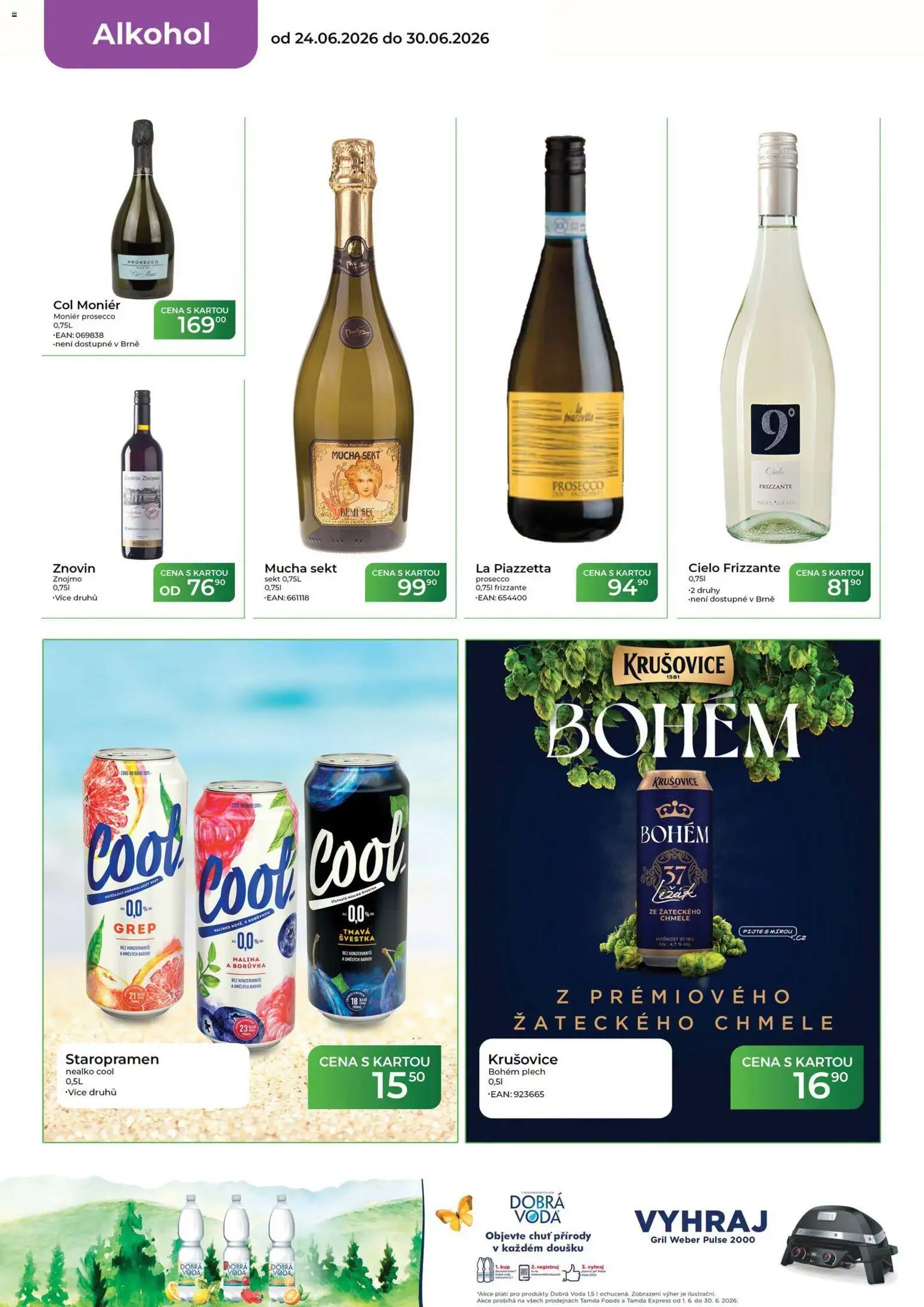 Tamda Foods leták od 24.06.2026 | Strana: 14 | Produkty: Dobrá voda, Voda, Grep, Plech