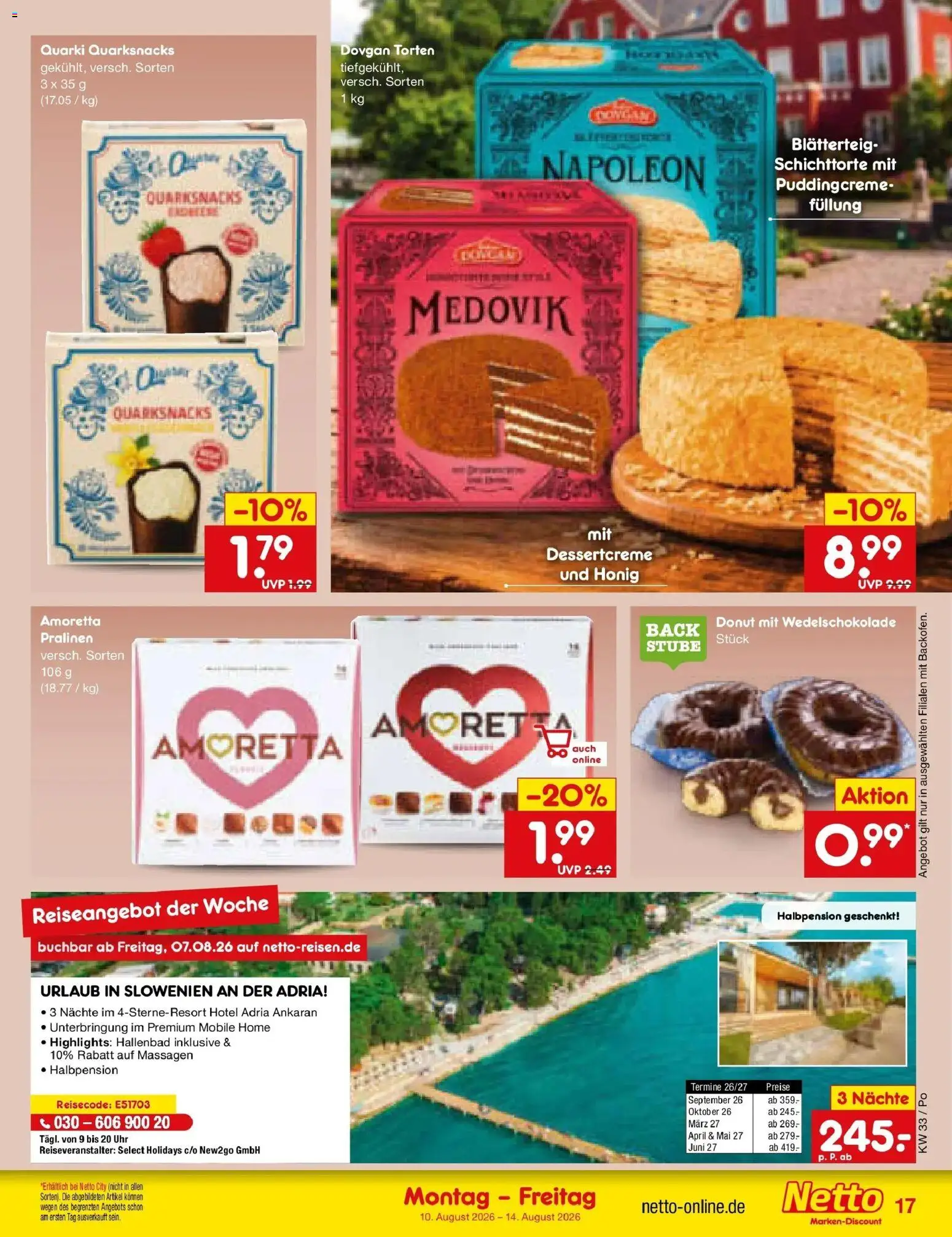 Netto Marken-Discount Prospekt Selb (ab 10.08.2026) » Angebote | Seite: 21 | Produkte: Uhr