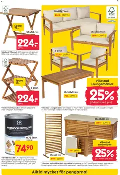 Rusta erbjudanden - Förhandsvisning av reklamblad från butik Rusta aktuell från 27.04.2026 | Sida: 5 | Produkter: Pall, Förvaringsbänk