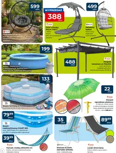 Pogląd oferty "Mrówka gazetka - Elbląg" - ważna od 09.07.2026 | Strona: 2 | Produkty: Poduszka, Fotel, Leżak, Hamak