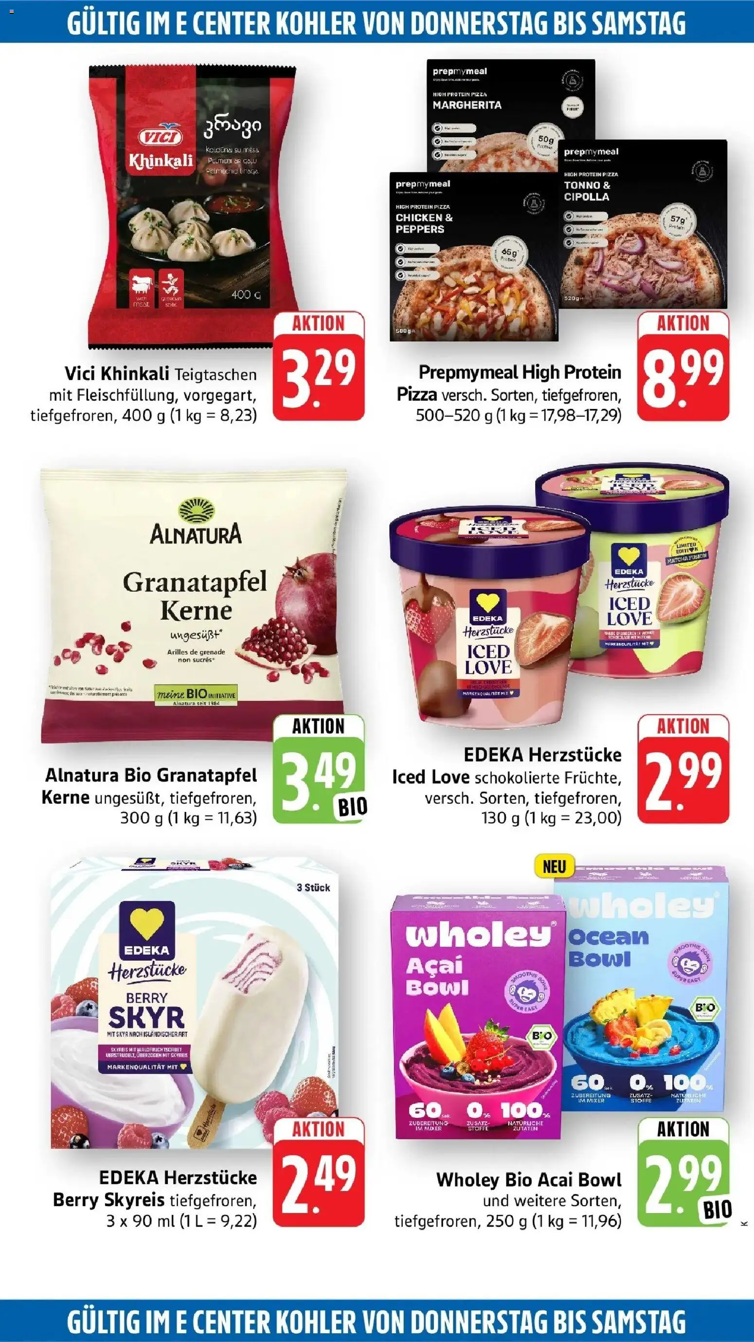 Edeka Prospekt Lahr (ab 19.10.2026) » Angebote Online | Seite: 61 | Produkte: Granatapfel, Skyr, Pizza, Erdbeeren