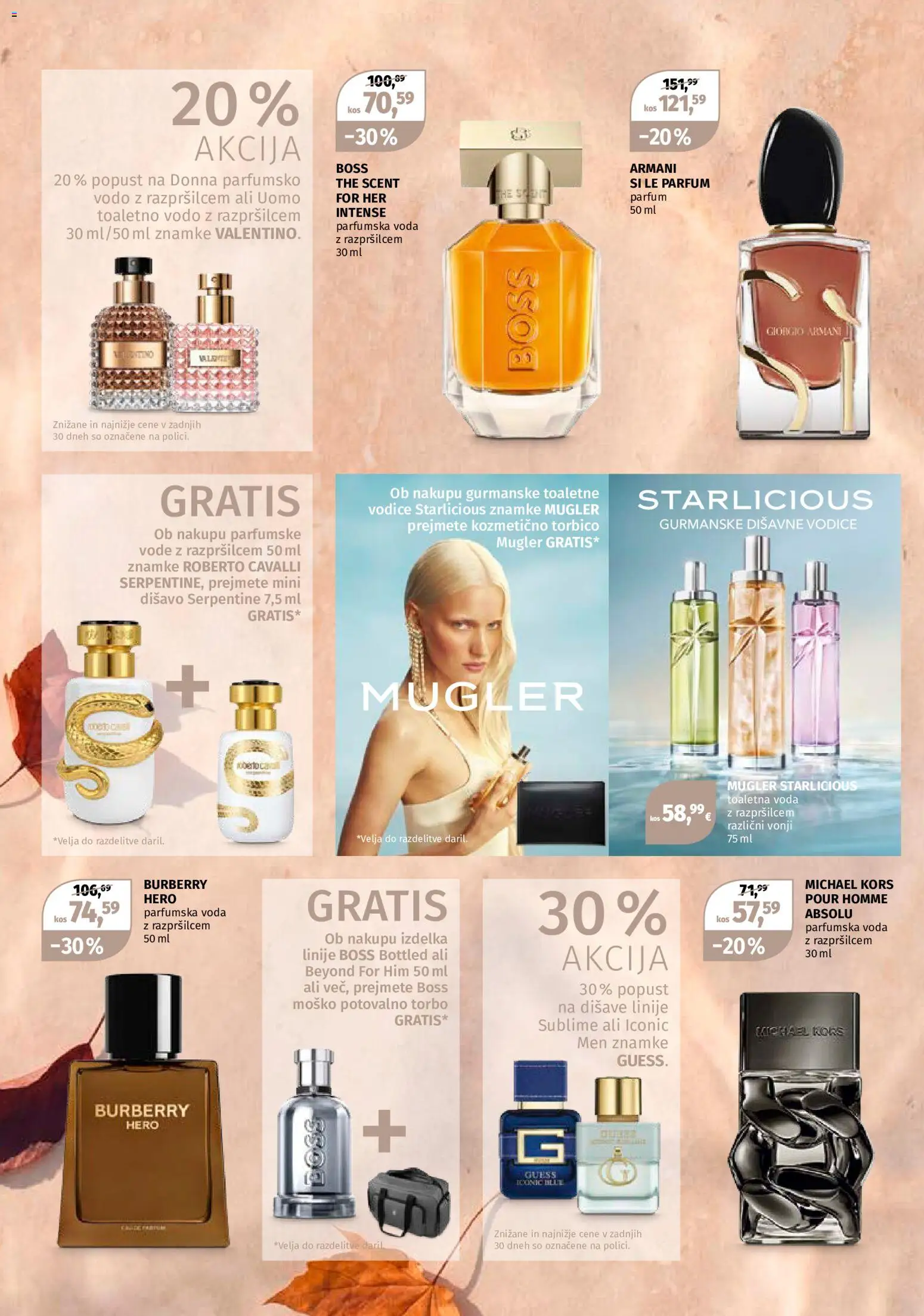 Novi Müller katalog ponudbe – veljaven od 28.09.2026 | Stran: 2 | Izdelki: Kos, Parfum, Toaletna voda, Parfumska voda