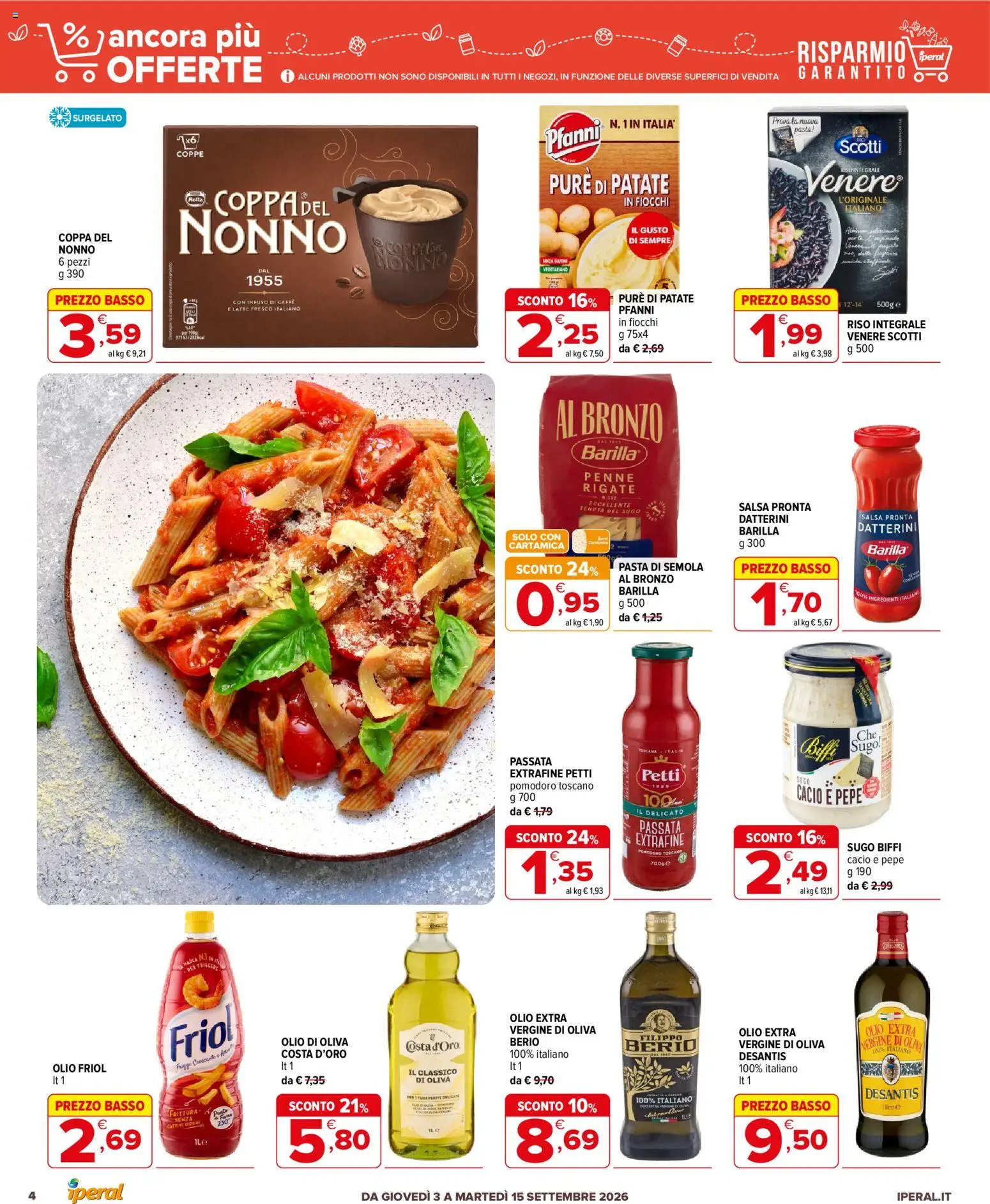 Volantino Iperal del 03/09/2026 | Pagina: 4