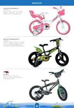 Anteprima del volantino Toys Center volantino Aria Aperta  valido a partire dal 02.04.2026 | Pagina: 52 | Prodotti: Bicicletta, Cestino