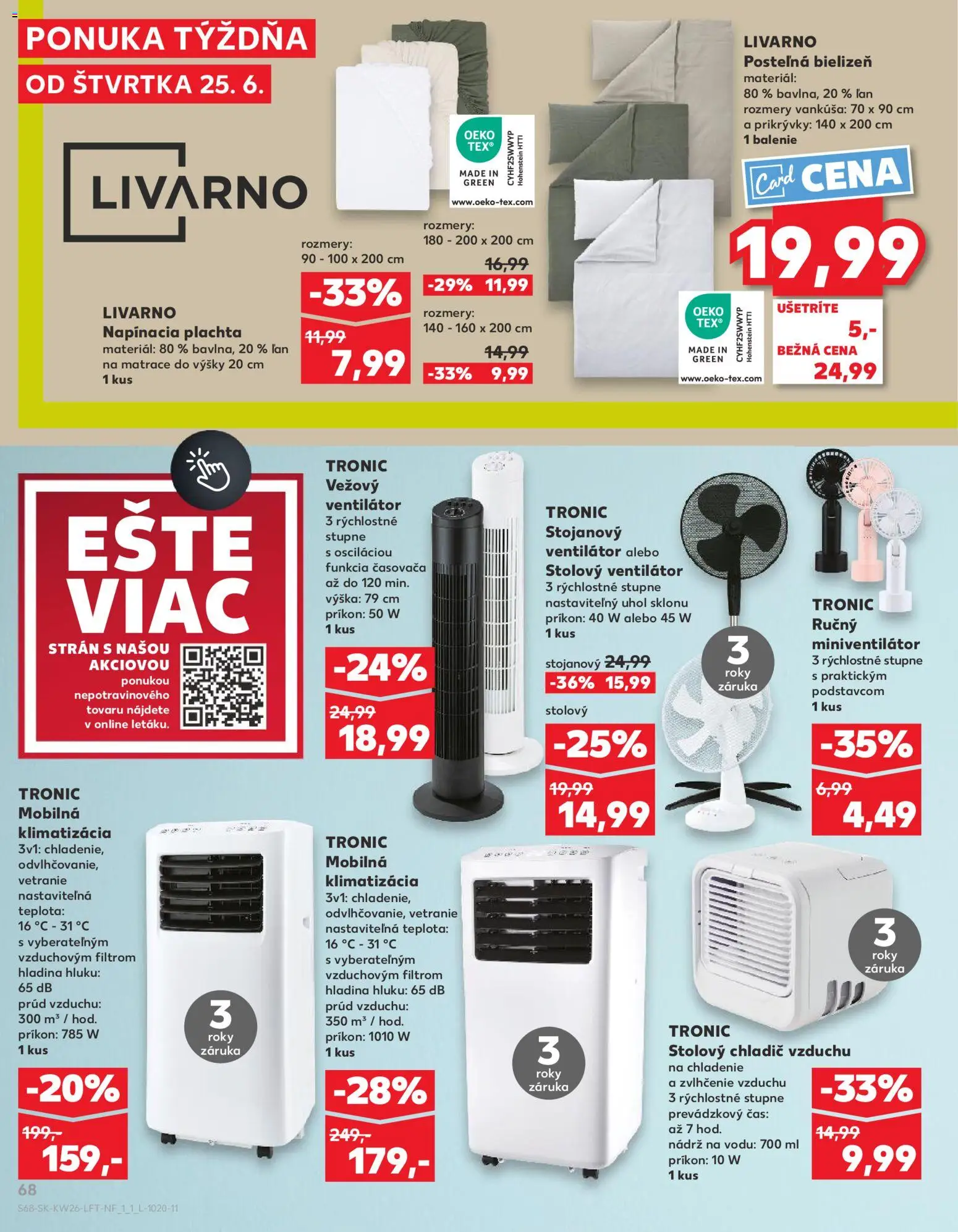 Nové Kaufland akcie – leták je platný od 25.06.2026 | Strana: 68