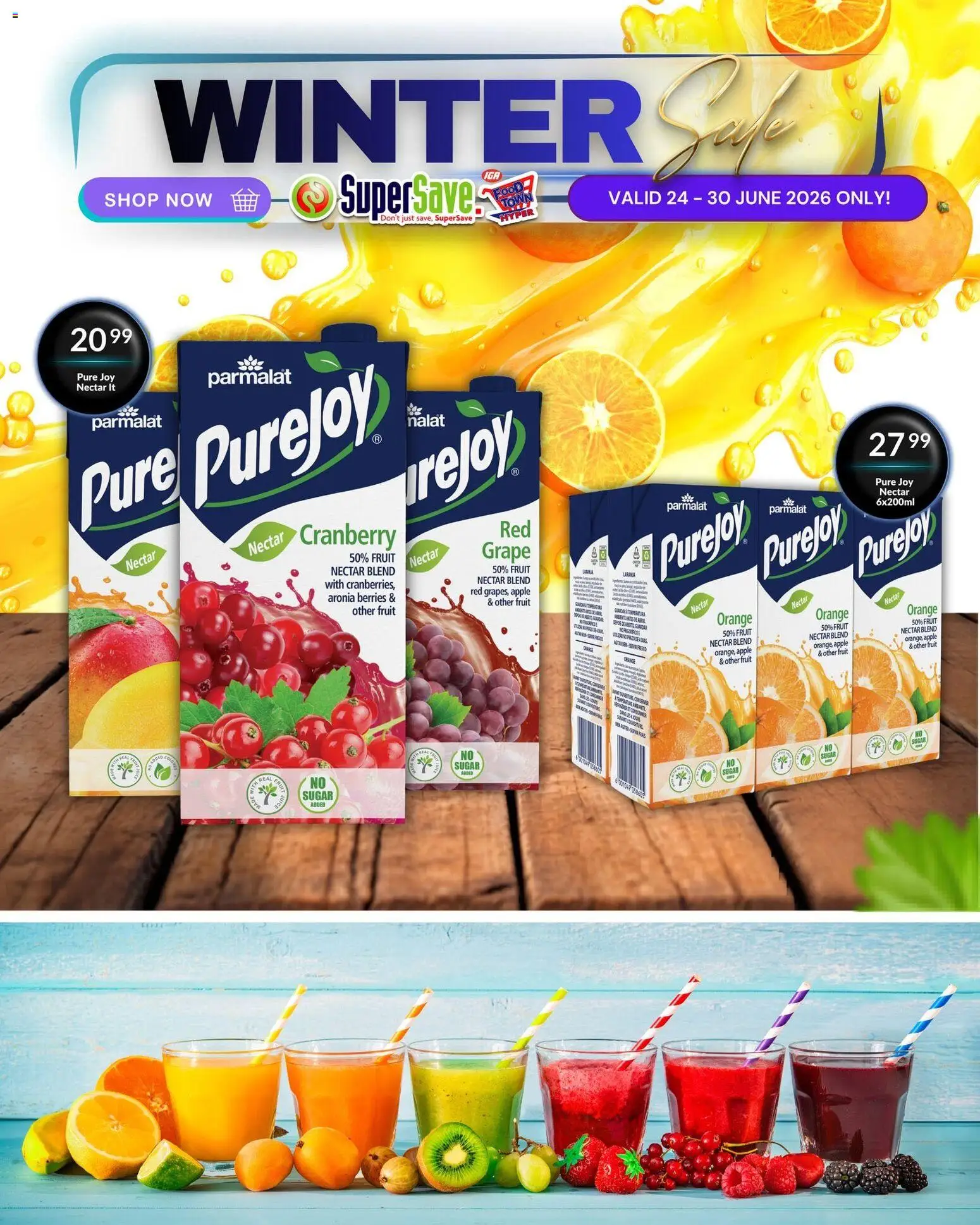 New Super Save catalogue – valid from 24/06/2026 | Page: 21 | Products: Fruit, Sugar