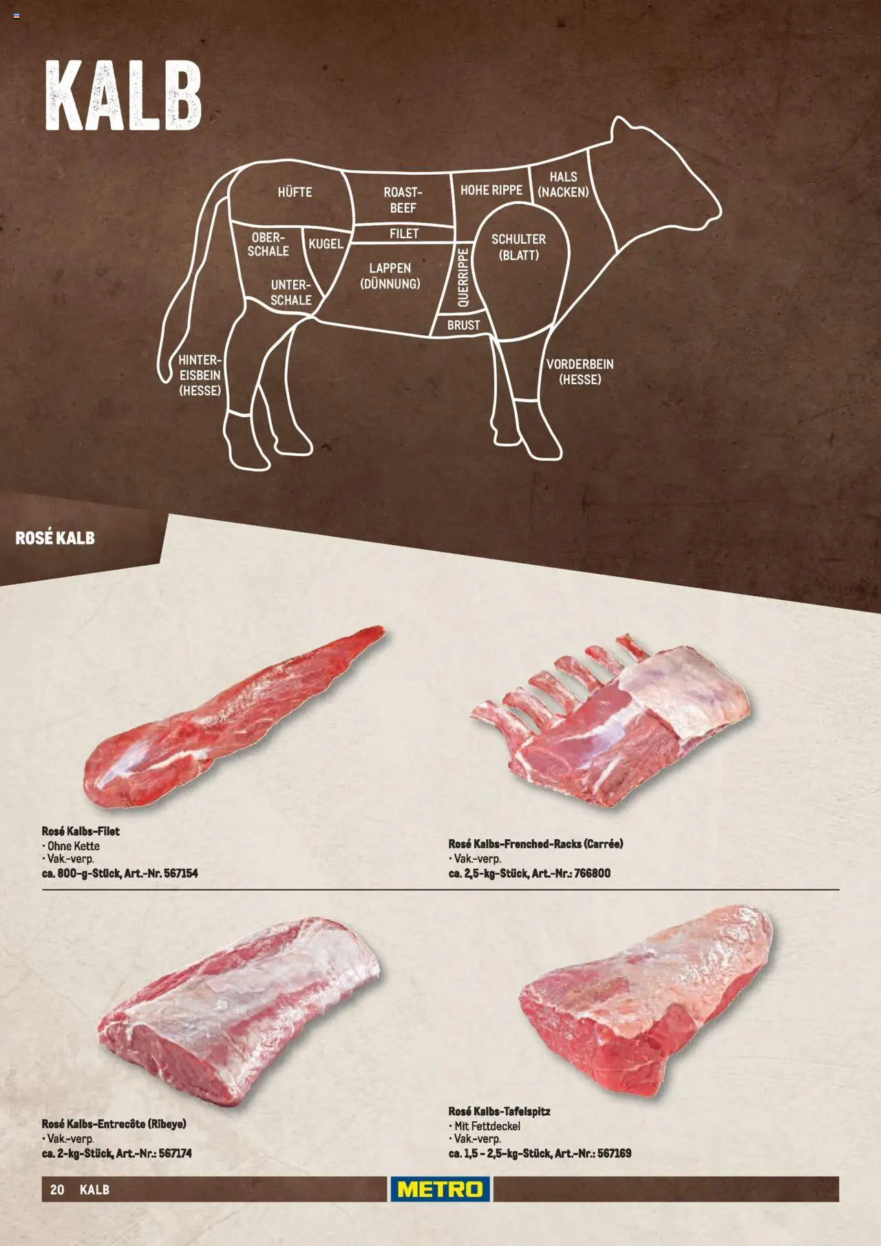Metro  Fleischsortiment – gültig ab 01.05.2025 | Seite: 20 | Produkte: Schulter, Steak