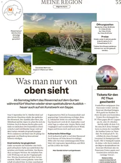 Migros aktionen Magazin ab 02.09.2026 gültig | Seite: 35 | Produkte: Käse, Sehen, Uhr, Spezialitäten