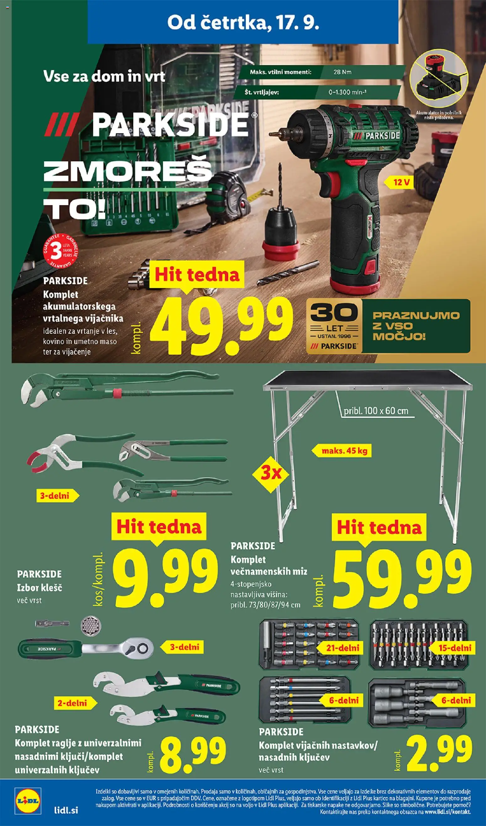 Novi Lidl katalog ponudbe – veljaven od 17.09.2026 | Stran: 24 | Izdelki: Akumulator, Polnilnik
