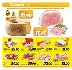 Anteprima del volantino SuperConveniente volantino Catania, Misterbianco valido a partire dal 31/07/2026 | Pagina: 10 | Prodotti: Tacchino, Prosciutto, Mortadella, Grana Padano