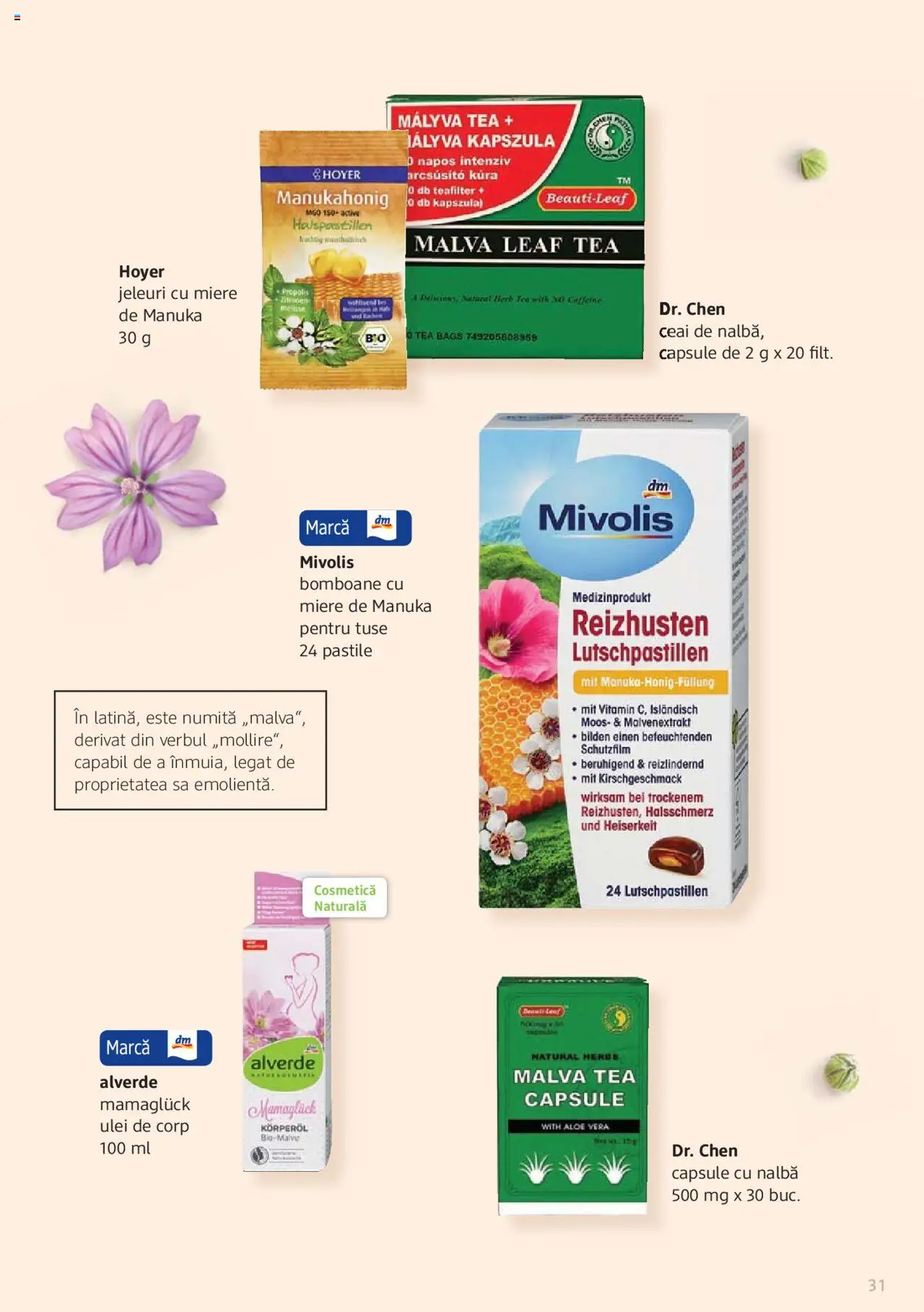 Noul catalog DM drogeriemarkt – valabil de la 01.01.2022 | Pagină: 31