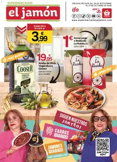 Vista previa Supermercados El Jamón folleto válido desde el 24/09/2026