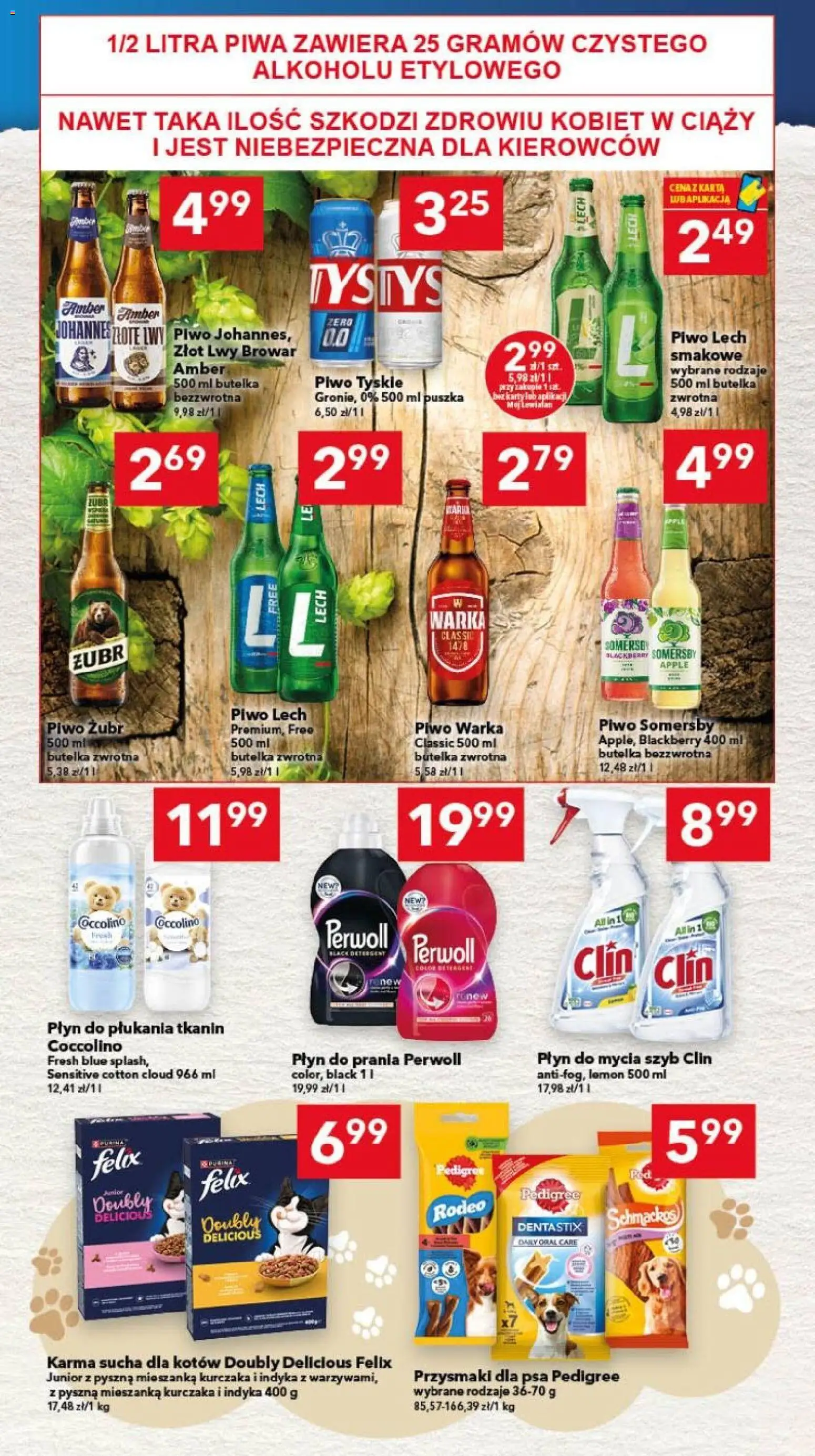 Lewiatan gazetka - Gdańsk od 10.09.2026 | Strona: 7 | Produkty: Płyn do mycia szyb, Pedigree, Dentastix, Somersby