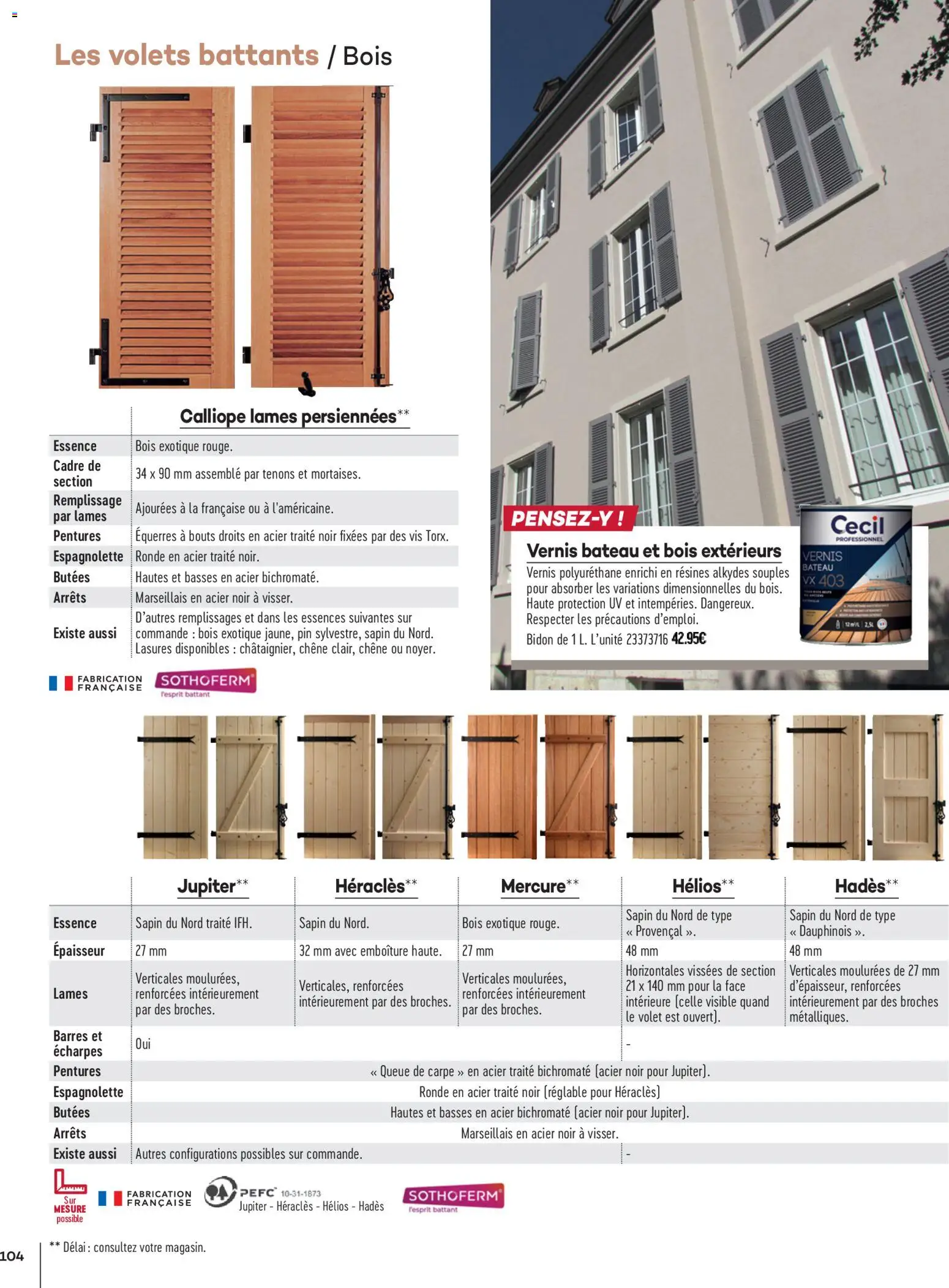 {H1} | Page: 104 | Produits: Cadre