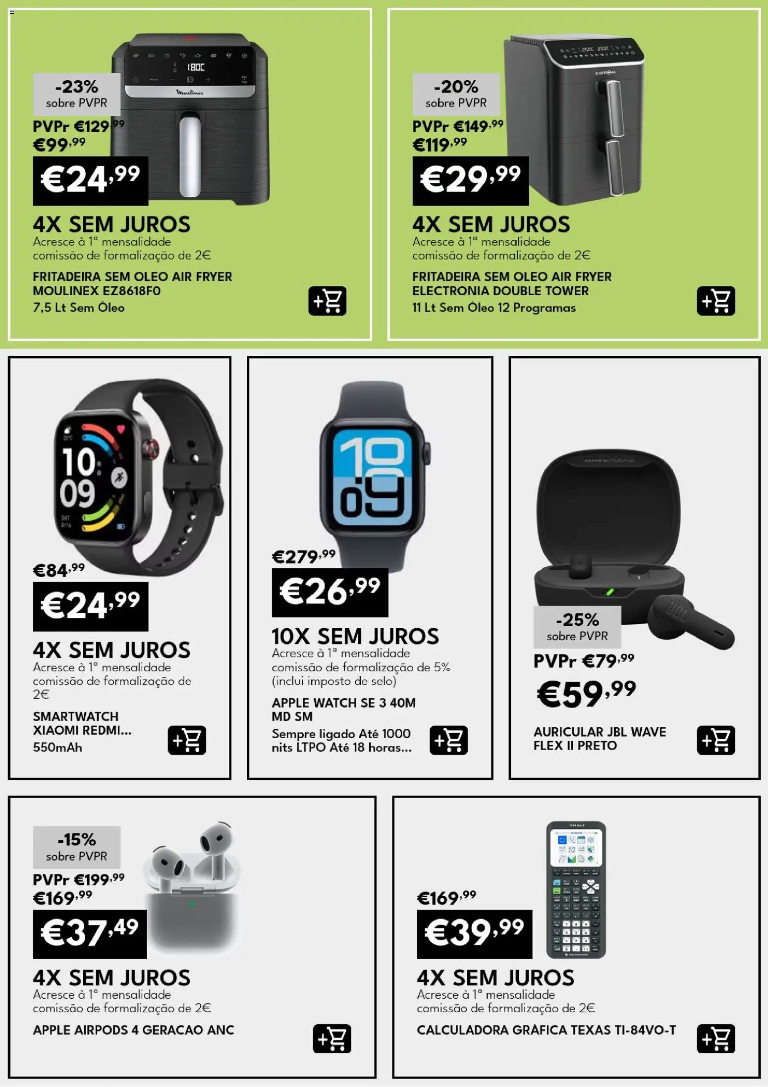 Radio Popular folheto │ válido de 07/10/2026 | Página: 14 | Produtos: Air fryer, Calculadora, Smartwatch, Óleo