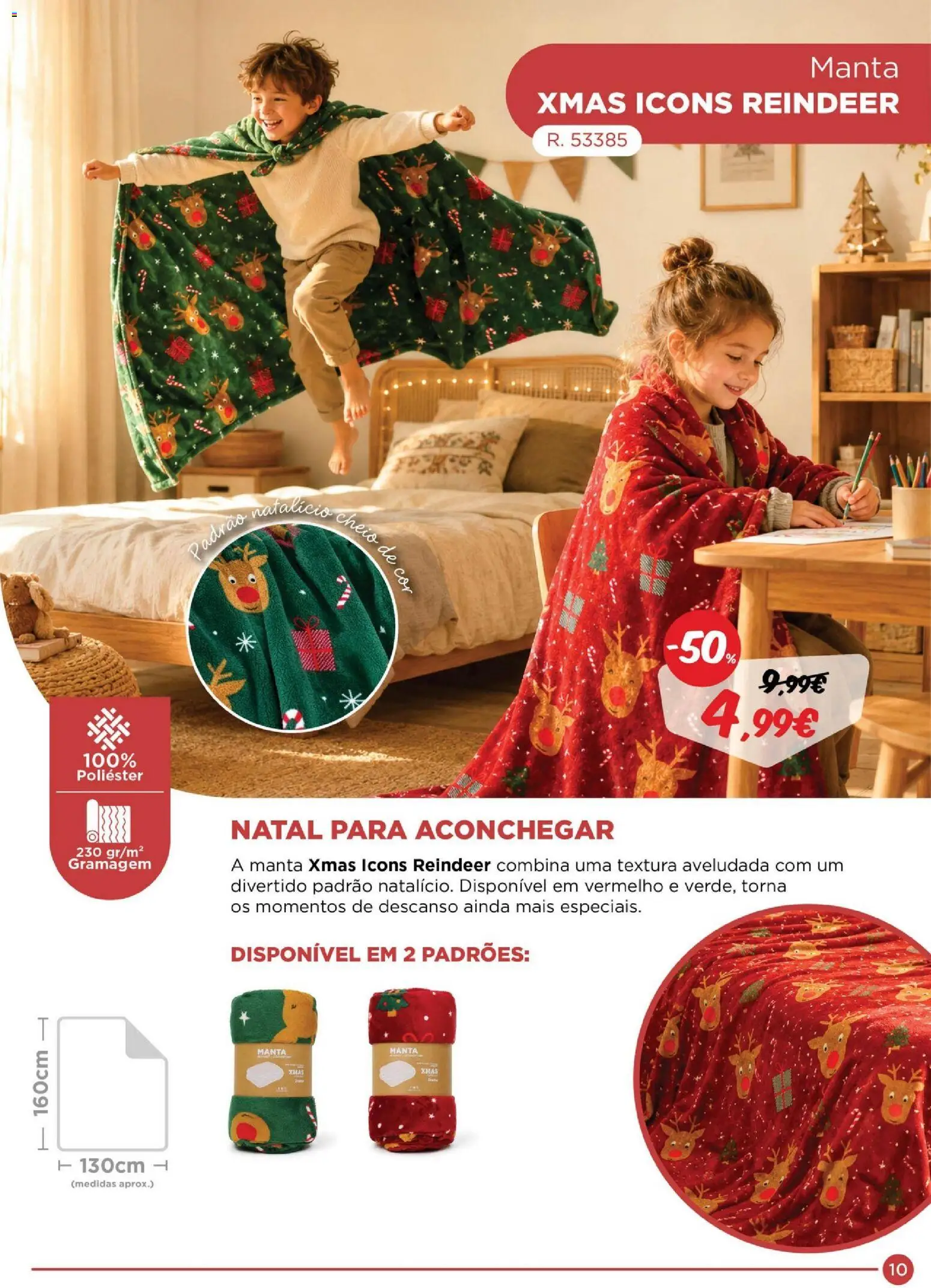 Espaço Casa Catálogo de Mantas 2026 │ válido de 28/10/2026 | Página: 10 | Produtos: Manta