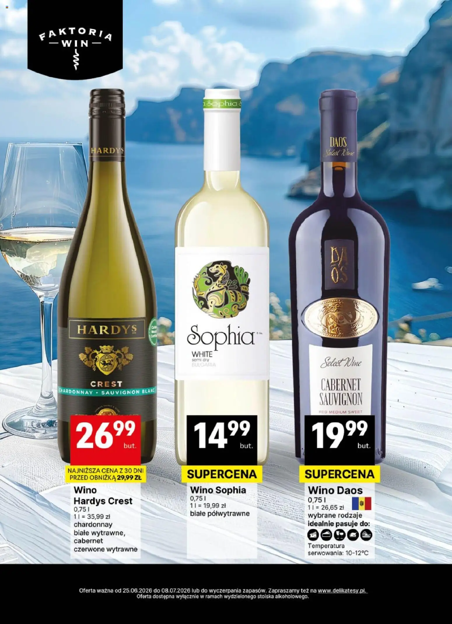 Delikatesy Centrum gazetka - DeliBarek od 25.06.2026 | Strona: 2 | Produkty: Chardonnay, Wino