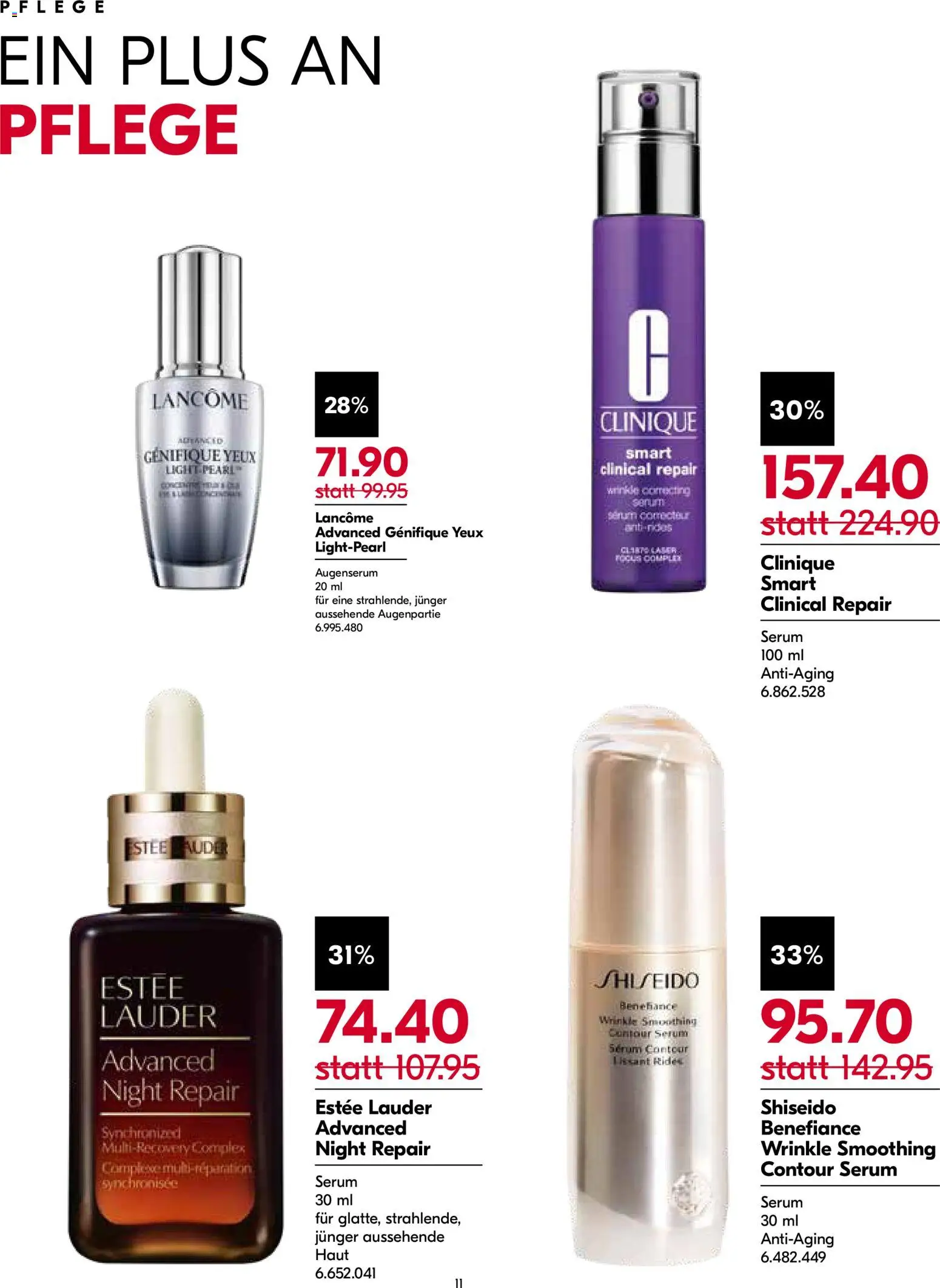 Import Parfumerie aktionen – gültig ab 20.08.2026 | Seite: 11 | Produkte: Serum, Augenserum