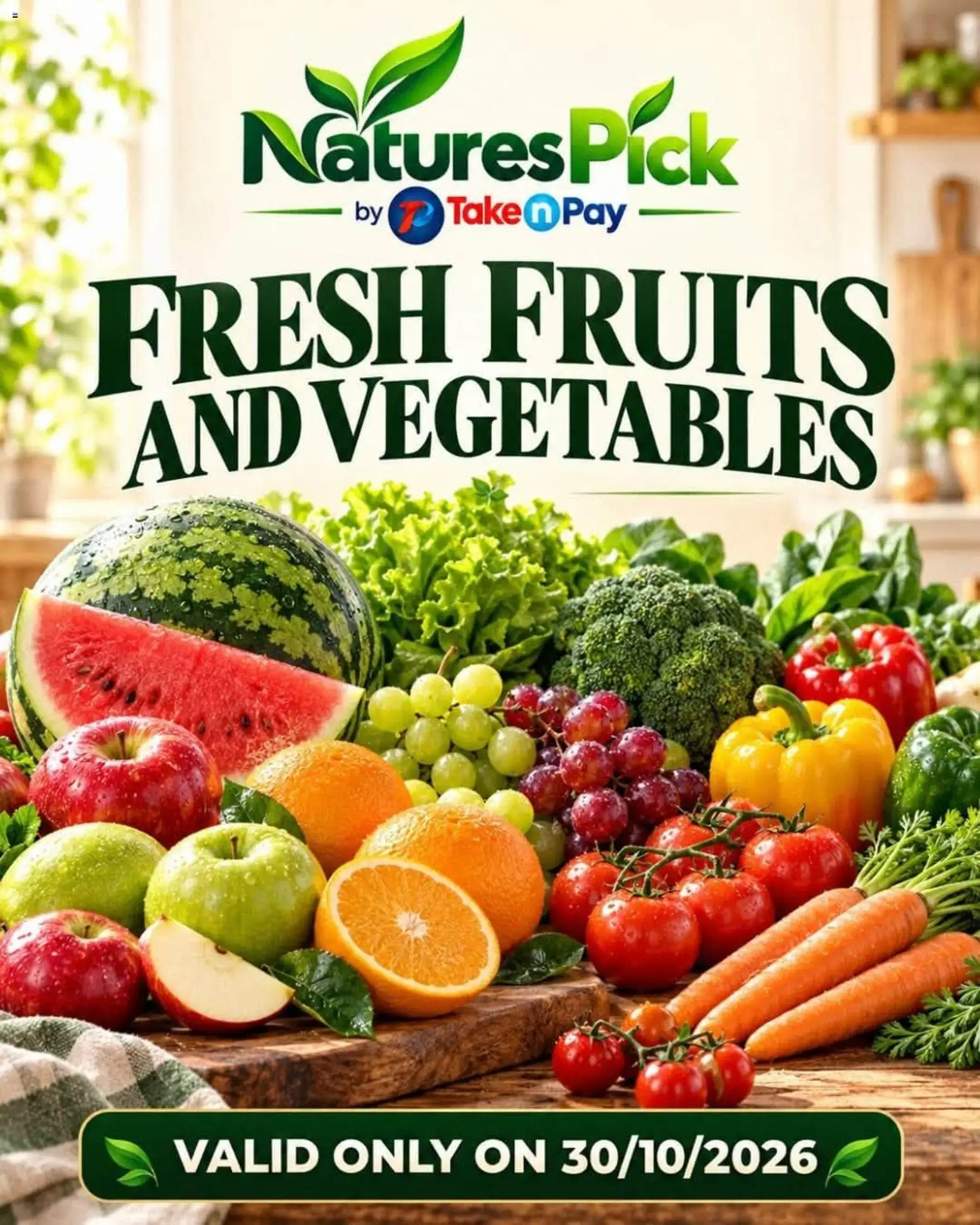 New Take n Pay catalogue – valid from 30/10/2026 | Page: 12 | Products: Vegetables